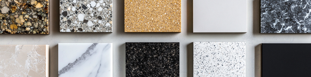 different countertop materials