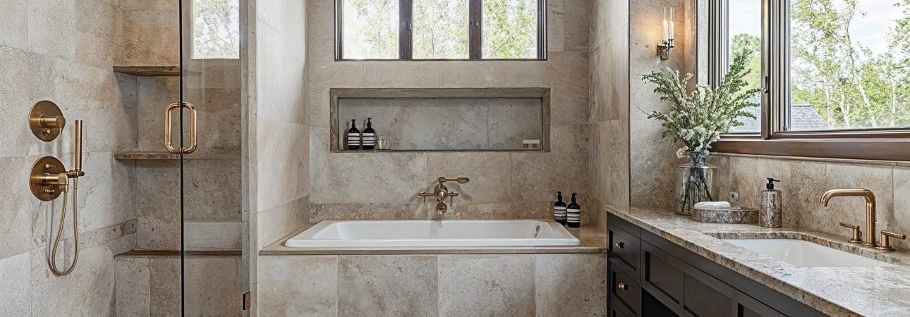 newly renovated bathroom